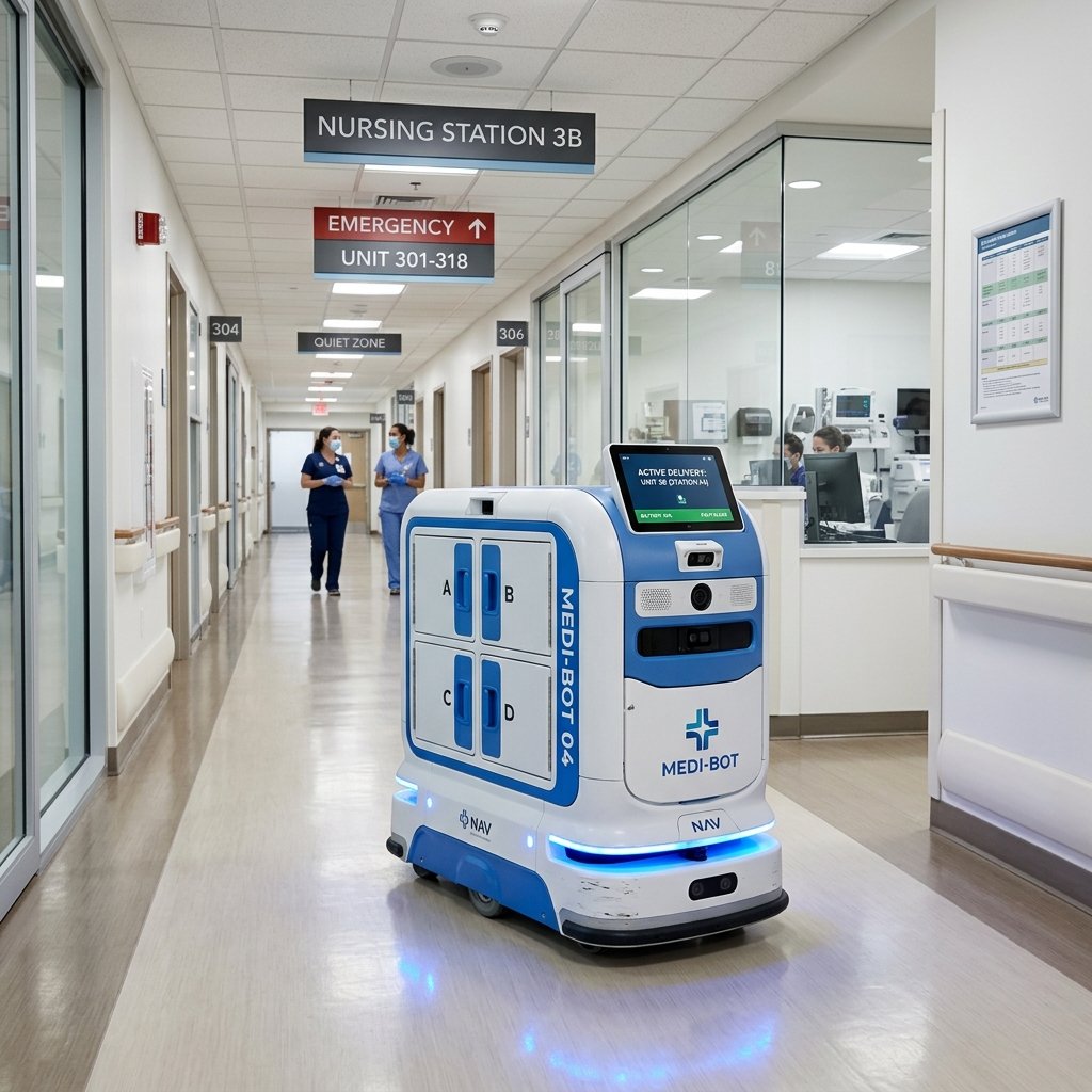 AGV automated guided vehicle by Softechverse Solutions