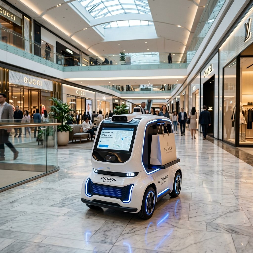 Interactive marketing robot for retail and events
